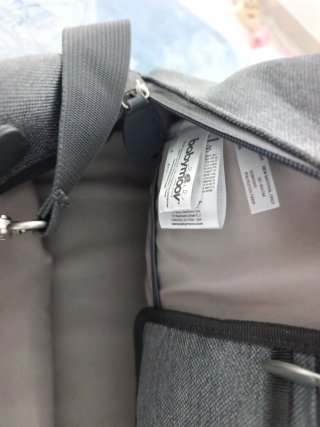 Bolsa de bebé Babymoov gris