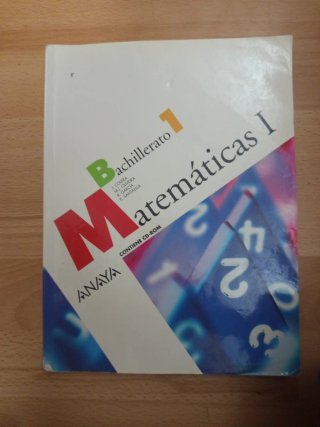 Matemáticas I: Bachillerato 1