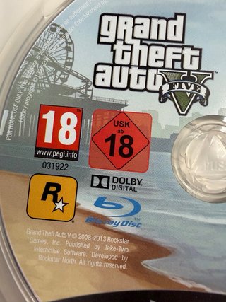 GTA V PS3 Disco