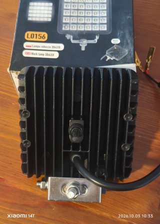 Lámpara LED 30x Potente 12/24V