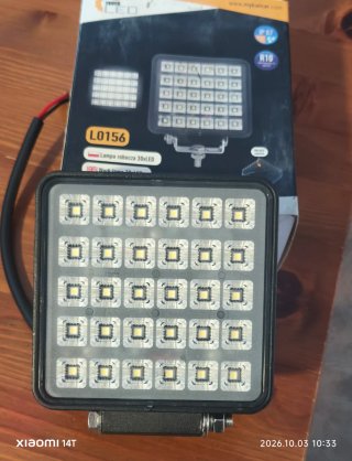 Lámpara LED 30x Potente 12/24V
