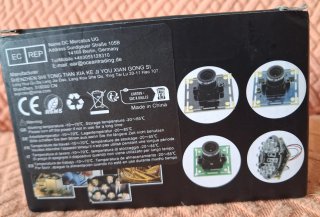 Cámara Svpro (o ELP) modelo SV-USBFHD05MT-KL36IR