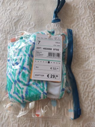 Bañador Boboli Turquesa 6 años 122 cm
