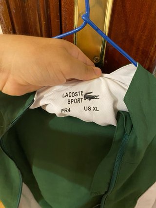 Chándal Lacoste Verde y Blanco