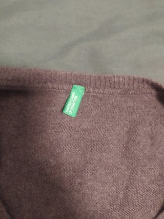 Sudadera Benetton Morada Talla M