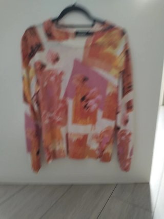 Jersey fino Desigual estampado floral
