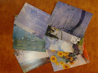 Set 10 Biglietti Auguri Claude Monet
