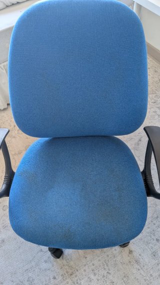 Silla de escritorio azul