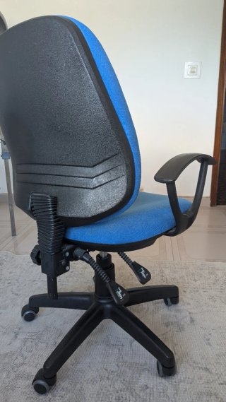 Silla de escritorio azul