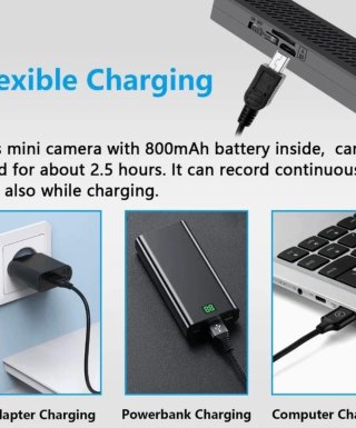 Mini Cámara Oculta IP Wi-Fi 1080P