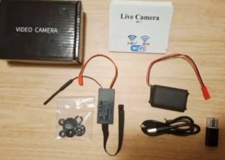 Mini Cámara Oculta IP Wi-Fi 1080P