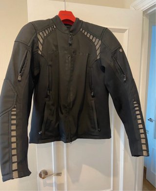 Cazadora Harley Davidson negra. Cordura. Talla M