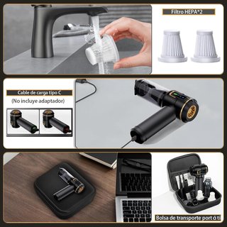 Aspirador de Mano Inalámbrico para Coche