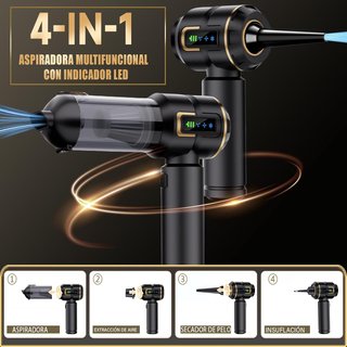 Aspirador de Mano Inalámbrico para Coche