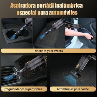 Aspirador de Mano Inalámbrico para Coche