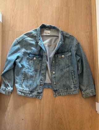 Cazadora Vaquera Oversize Bershka