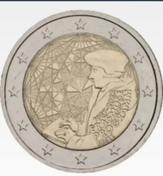 Moneta 2 Euro Estonia 2022 Erasmus