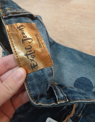 Pantalón Vaquero Desigual Mickey Mouse