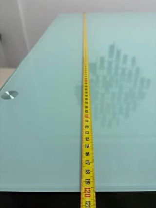 Mesa de Comedor de Cristal