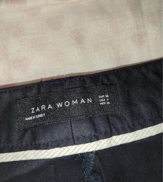 Pantalones de vestir Zara negros