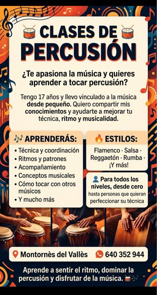 CLASES PARTICULARES DE MÚSICA