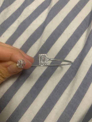 Brazalete Plata 925 con Circonitas