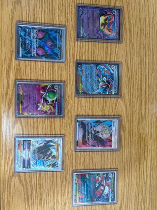 Lote 7 Cartas Pokémon TCG Bien Conservadas