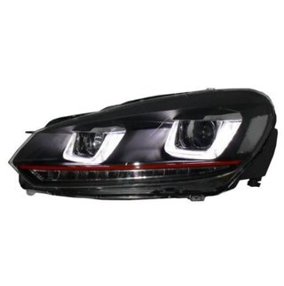 Faros delanteros Led Volkswagen Golf VI 6 Red edit