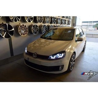 Faros delanteros Led Volkswagen Golf VI 6 Red edit