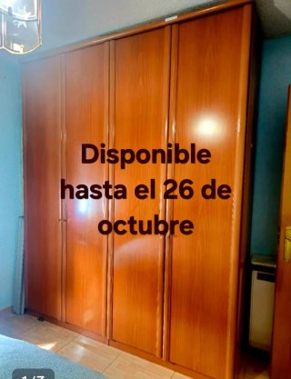 Armario gran capacidad madera
