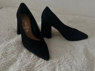 Tacones Negros Marypaz Talla 37