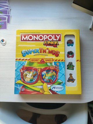 Monopoly Junior SuperThings Secret Spies
