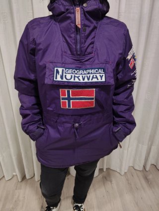 Chaqueta Geographical Norway Morada Talla L