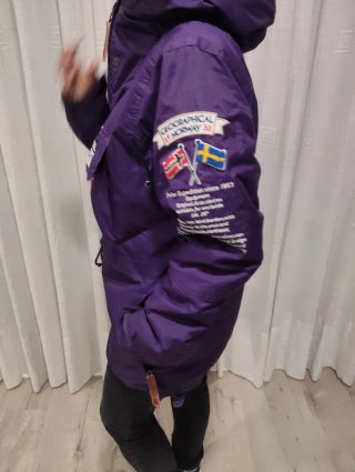 Chaqueta Geographical Norway Morada Talla L