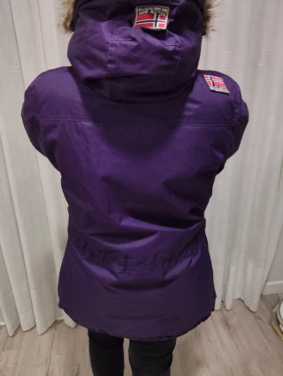 Chaqueta Geographical Norway Morada Talla L