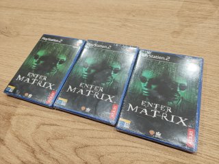 3 Juegos Enter the Matrix PS2 Precintados