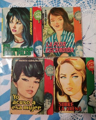 4 novelas románticas - Biblioteca de chicas