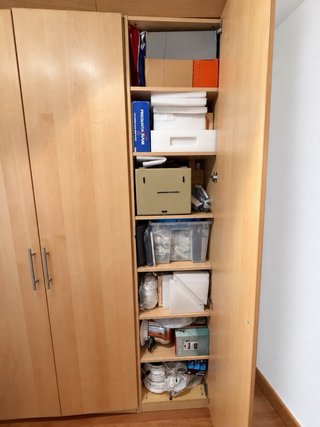 Armario modular IKEA Acabado Abedul 150x256x60cm