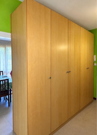 Armario modular IKEA Acabado Abedul 150x256x60cm