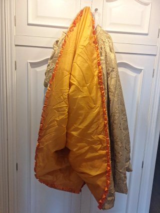 Traje de Fallera Dorado Brocado
