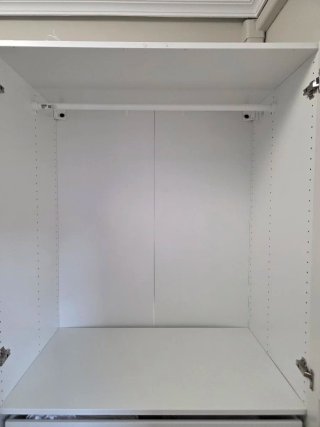 Armario IKEA blanco: 100x58x201cm