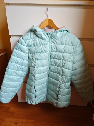 Anorak Zebra Turquesa Talla L
