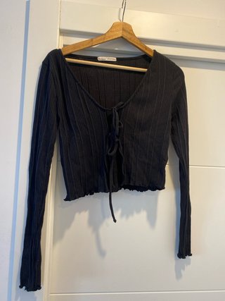 Top Negro Pull&Bear