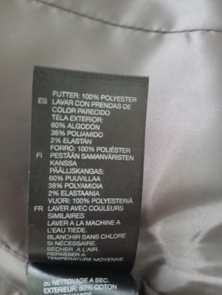 Americana Negra H&M Talla 42