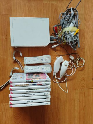 Consola Sony PlayStation 2 (PS2) con mandos