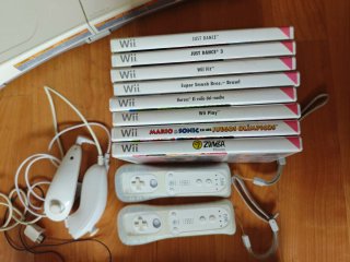 Consola Sony PlayStation 2 (PS2) con mandos