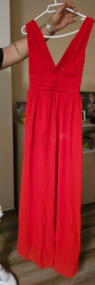 Vestido rojo para ocasión especial