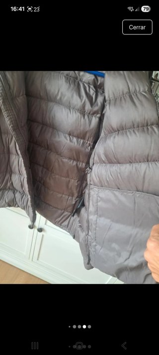 Plumífero Uniqlo Unisex Gris
