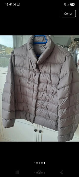 Plumífero Uniqlo Unisex Gris