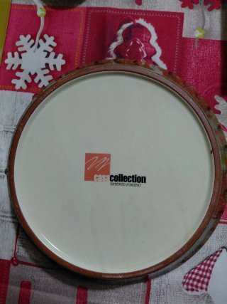 Set Pinzimonio in ceramica decorato